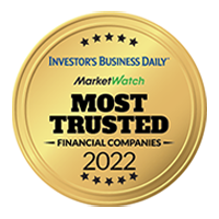 #3 Most Trusted Financial Company in 2022 by Investor's Business Daily